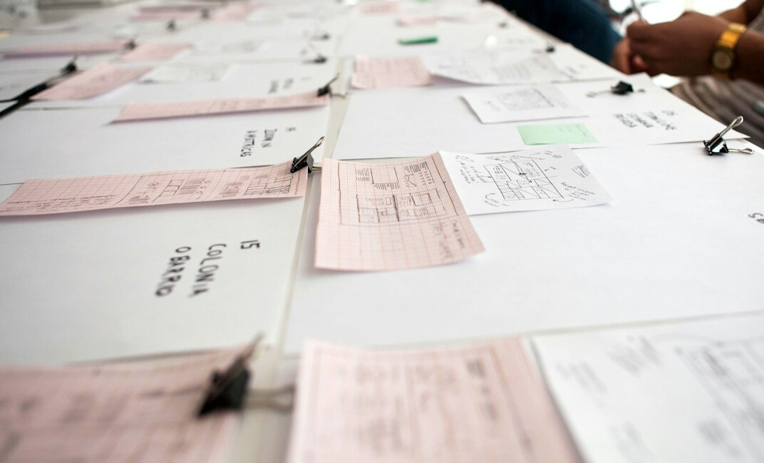 reviewing goals on paper