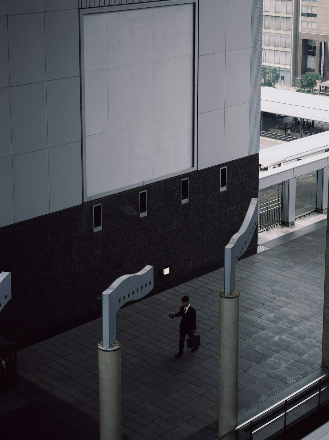 person reflecting on career path